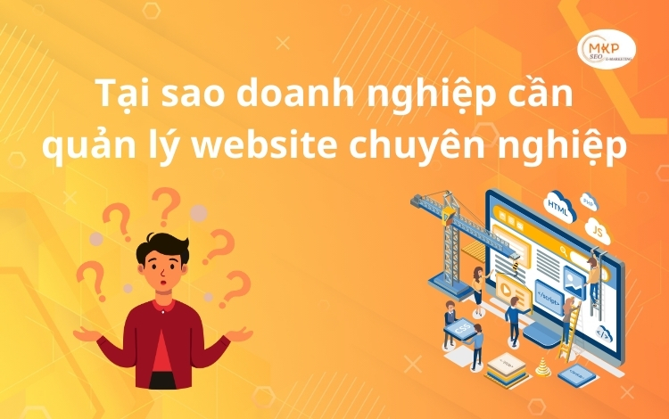Tại sao doanh nghiệp cần quản lý website chuyên nghiệp ?