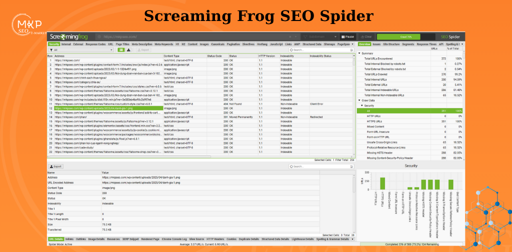 Công cụ Screaming Frog