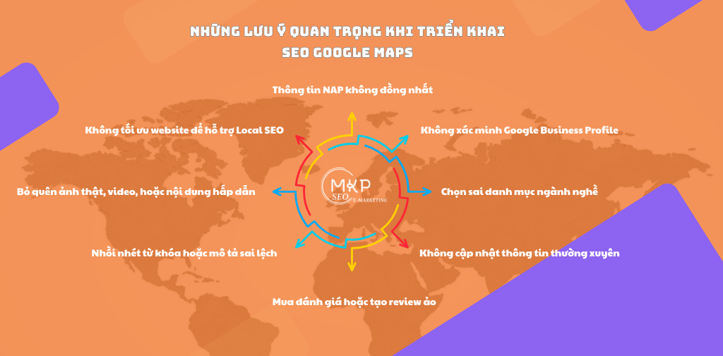 Những lưu ý quan trọng khi triển khai SEO Google Maps