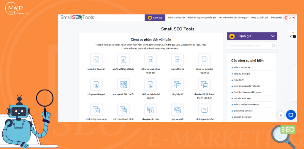 Công cụ Small SEO Tools